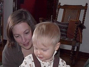 Jessy Randall and son